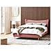 Letto Velluto Chaleix 180 X 200 Cm Rosa Pesca - Foto miniatura 1