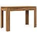 Tavolo Da Pranzo Rovere Artigianale 120x60x76 Cm In Truciolato - Foto miniatura 1