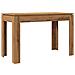 Tavolo Da Pranzo Rovere Artigianale 120x60x76 Cm In Truciolato - Foto miniatura 6