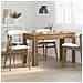 Tavolo Da Pranzo Rovere Artigianale 120x60x76 Cm In Truciolato - Foto miniatura 8