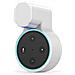 Supporto Da Parete Per Amazon Echo Dot (gen 2) Con Cavo Integrato 8x7x15 Cm. Colore Bianco - Foto miniatura 1