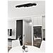 Faretto A Soffitto Stilo In Acciaio Nero Opaco - Foto miniatura 9