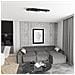 Faretto A Soffitto Stilo In Acciaio Nero Opaco - Foto miniatura 10