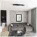 Faretto A Soffitto Stilo In Acciaio Nero Opaco - Foto miniatura 5