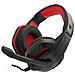 Cuffie Da Gaming Cablate Rosse - Suono Coinvolgente E Comfort - Foto miniatura 2