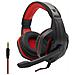 Cuffie Da Gaming Cablate Rosse - Suono Coinvolgente E Comfort - Foto miniatura 5