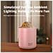 Umidificatore Wt-11: 500ml, Silenzioso, Luce Colorata, Usb Da Tavolo Pink - Foto miniatura 3