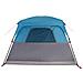 Tenda Familiare Cabina per 6 Persone Blu Impermeabile - Foto miniatura 7