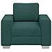 Poltrona  Verde Scuro 59 cm in Tessuto - Foto miniatura 3
