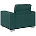 Poltrona  Verde Scuro 59 cm in Tessuto - Foto miniatura 5