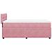 Giroletto a Molle con Materasso Rosa 100x200 cm in Velluto - Foto miniatura 9