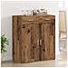 Mobile per la conservazione Legno Antico 80x42,5x93,5 cm Legno ingegnerizzato - Foto miniatura 2