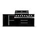 Cucina Da Esterno ® Blackback S5, Barbecue A Gas Xxl Con Superficie Di Lavoro - Foto miniatura 1