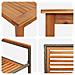 Set da Pranzo per Giardino 9 pcs Grigio Poly Rattan - Foto miniatura 9