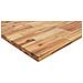 Mensole da Parete 2 pz 100x30x4 cm Legno Acacia Rifinito a Olio - Foto miniatura 7