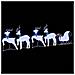 Renne LED 5 pcs Bianco Tessuto - Foto miniatura 6