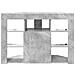 Mobile TV LED Angolare Grigio cemento 103 x 40 x 68 cm - Foto miniatura 8
