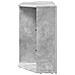 Mobile TV LED Angolare Grigio cemento 103 x 40 x 68 cm - Foto miniatura 9