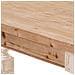 Tavolo In Legno Intagliato Bianco 200x90x78h - Foto miniatura 5