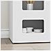 Credenza Bianco 100 x 35 x 59 cm Legno multistrato - Foto miniatura 5