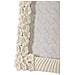 Cornice Portafoto Cempak In Resina Crema Con Fiori E Rigature 20x25 - Foto miniatura 4