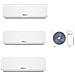 Climatizzatore Trial Split 9+9+12 BTU Classe A+++ / A++ Inverter wi-fi - Foto miniatura 1