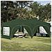 Tenda per feste a pop-up 575 x 288 x 245 cm Verde - Foto miniatura 2