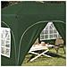 Tenda per feste a pop-up 575 x 288 x 245 cm Verde - Foto miniatura 3