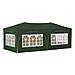 Tenda per feste a pop-up 575 x 288 x 245 cm Verde - Foto miniatura 8