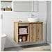 Armadio Bagno In-between Rovere Artigianale 30 x 44,5 x 50 cm - Foto miniatura 2