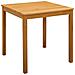 Tavolo da pranzo 75 x 75 x 75,5 cm Legno di Quercia Massello - Foto miniatura 1