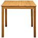 Tavolo da pranzo 75 x 75 x 75,5 cm Legno di Quercia Massello - Foto miniatura 3