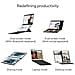 Zenbook Duo Oled Ux8406ca-ql135w Intel Core Ultra 7 255h Intel Ai Boost Npu 16gb Intel Arc Graphics Ssd 1tb 14” Fhd 16:10 60hz 0.2ms Win11 Home Touch - Foto miniatura 2