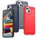 Custodia In Carbonio Flessibile Per Iphone 15 Plus - Nera - Foto miniatura 7