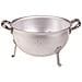 Colapasta 2 Maniglie Tre Piedi Diametro 26 cm - Linea Alluminio 3 mm - Foto miniatura 2
