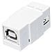 IWP-ADAP-AFBF - Adattatore Keystone USB 2.0 A Femmina / B Femmina Bianco - Foto miniatura 4