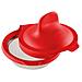 Cuociuova Per Uova In Camicia, Rosso - Foto miniatura 2