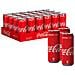 Coca Cola Confezione Risparmio 24 Lattine Da 33 Cl Original Cans Sleek - Foto miniatura 1