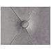 Pouf In Velluto Grigio 40x41 Cm Carrollton - Foto miniatura 8