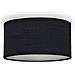 Ranex Mia 6000.533 Luce Di Soffitto 20 Centimetri Nero Metallo Tessuto Plastica E14 - Foto miniatura 1