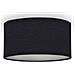 Ranex Mia 6000.533 Luce Di Soffitto 20 Centimetri Nero Metallo Tessuto Plastica E14 - Foto miniatura 5