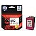 CZ102A Cartuccia Ink Originale 650 Ciano Magenta Giallo Deskjet Ink Advantage 2515 & 2515 Capacità 200 Pagine - Foto miniatura 1