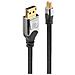 Cavo DisplayPort 1.2 da 1 Metro Colore Nero - Foto miniatura 2