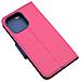 Maxy Custodia Book Orizzontale Silicone Case Per Apple Iphone 13 Pro Pink-navi - Foto miniatura 3