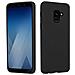 Custodia Compatibile Con Samsung Galaxy A8 2018 In Frost Nero - Coperchio Protettivo In Silicone Tpu Flessibile - Foto miniatura 8