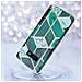 Custodia Compatibile Con Samsung Galaxy S10 In Marmo Oro Bianco Verde Scuro No. 6 - Coperchio Protettivo In Silicone Tpu Con Motivo A Mosaico - Foto miniatura 4