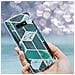 Custodia Compatibile Con Samsung Galaxy S10 In Marmo Oro Bianco Verde Scuro No. 6 - Coperchio Protettivo In Silicone Tpu Con Motivo A Mosaico - Foto miniatura 7
