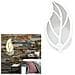 Applique Led Luce Calda 7 W Lampada Da Parete A Forma Di Foglia E32c - Foto miniatura 2