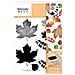 Timbri Trasparenti Foglie Acquerellate - Foto miniatura 1