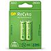 2x Batterie Ricaricabili Aa / R6 Gp Recyko Serie 2700 Ni-mh 2600mah - Foto miniatura 2
